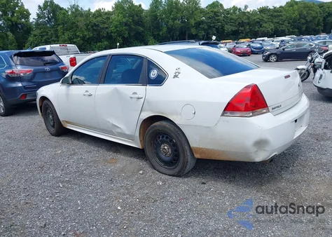 2015 Chevrolet Impala Limited Police from USA, damaged, VIN 2G1WD5E32F1104932